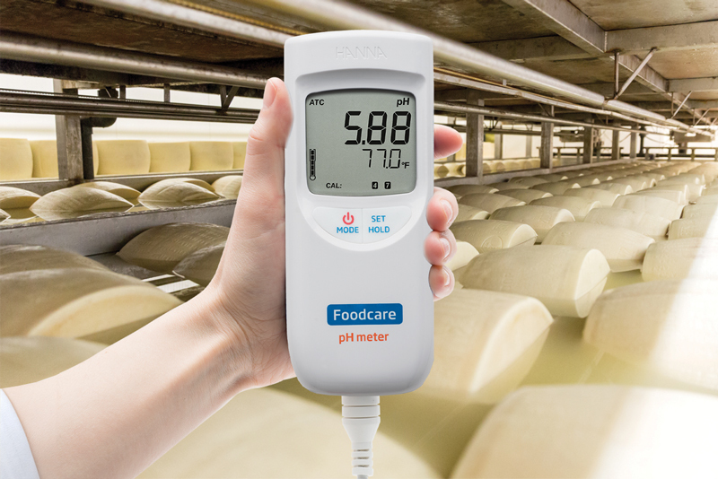 ph meter στα Τυροκομικά προϊόντα